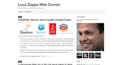 Desktop Screenshot of lucazappa.com